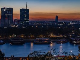 Belgrade-New-Belgrade-evening-by-Andrej-Nihil