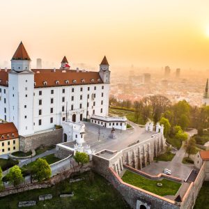Activities, exploration of the city of Bratislava, lunch and dinner